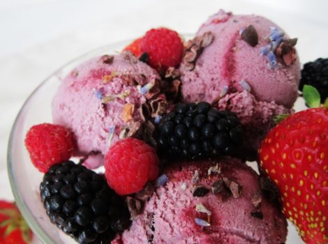 Triple Berry Ice Cream
